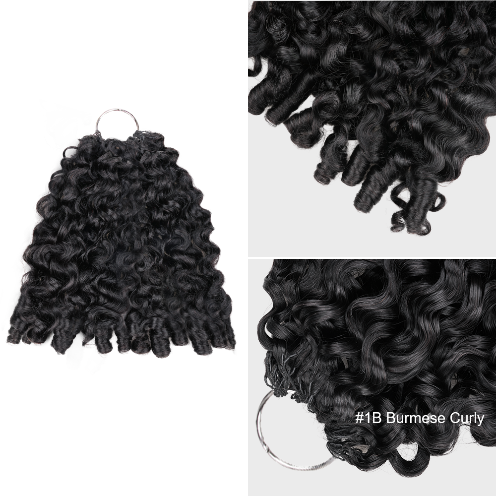 Seamless Crochet Human Hair – Natural Blend, Fast Install & Full Coverage 🤍