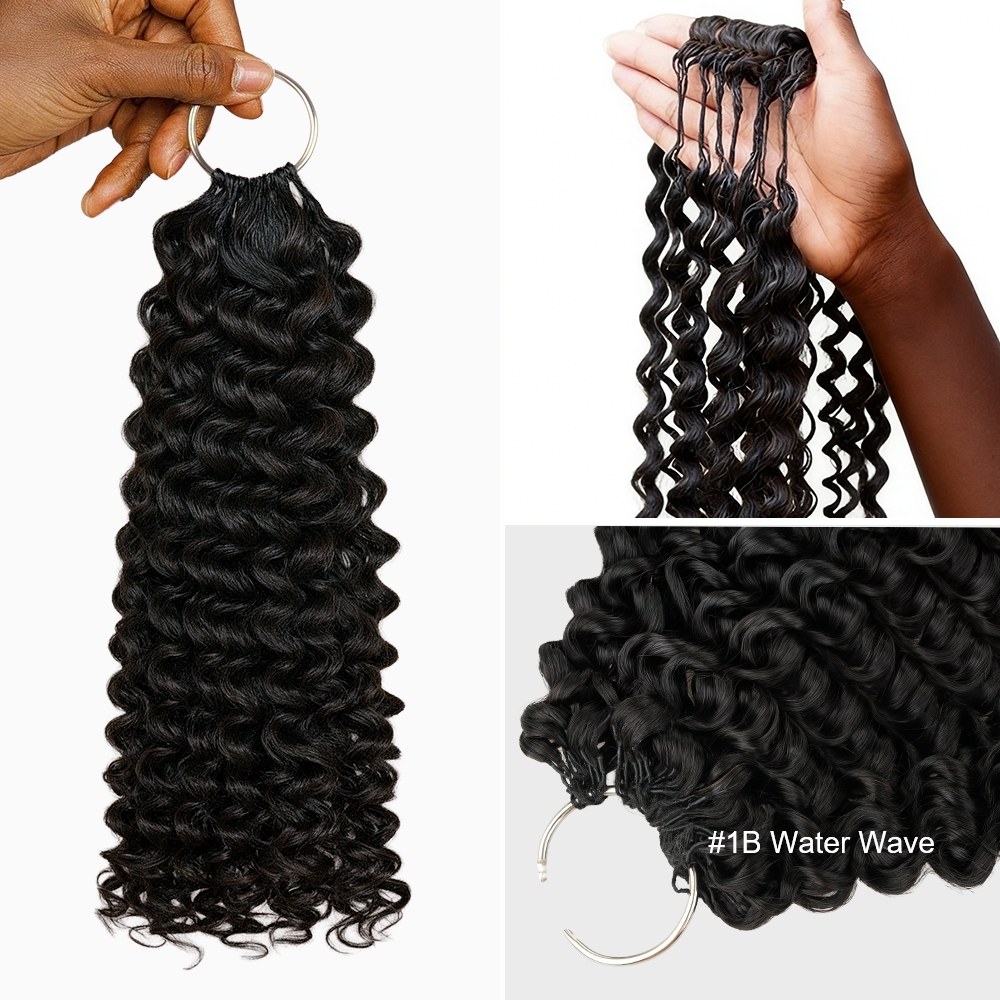 Seamless Crochet Human Hair – Natural Blend, Fast Install & Full Coverage 🤍