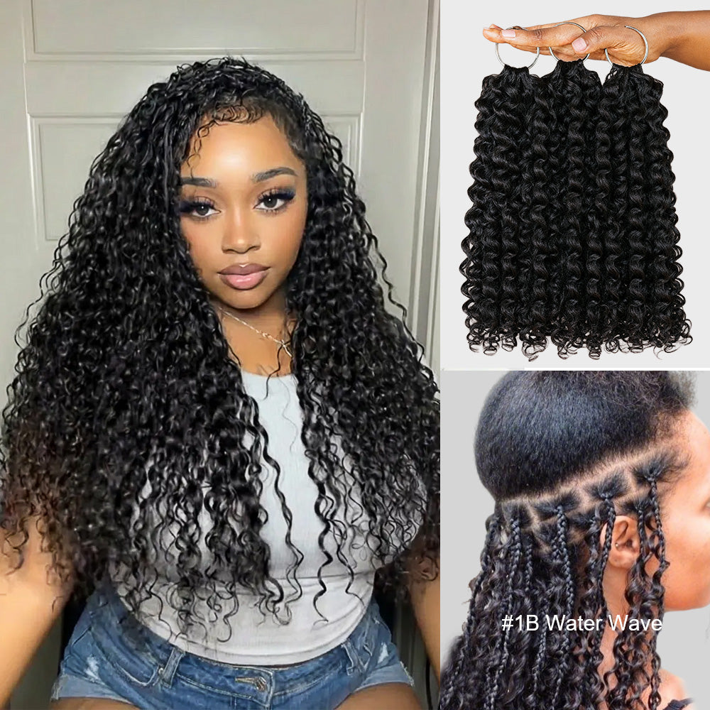 Seamless Crochet Human Hair – Natural Blend, Fast Install & Full Coverage 🤍